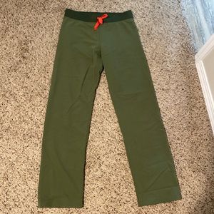 Figs olive green scrub pants